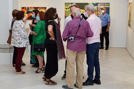 Visita a la exposición "Eugenio Chicano Siempre". Museo de Málaga. Junio de 2021
