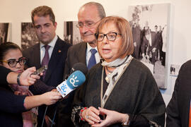 Inauguración de la exposición "50 Años de la Facultad de Ciencias Económicas y Empresariales". Rectorado. Enero de 2015