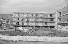 Málaga. Torremolinos. Edificio. Enero de 1963