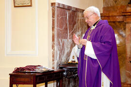 Francisco Pineda. Misa de Lunes Santo. Iglesia de San Agustín. Marzo de 2013