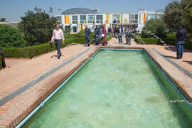 Inauguración del Jardín Botánico de la Universidad de Málaga. Campus de Teatinos. Abril de 2009