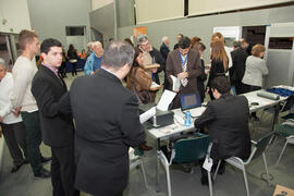 Congreso de deporte del 5º Congreso Internacional de actividad físico-deportiva para mayores de la Universidad de Málaga en la E.T.S.I . Marzo de 2013
