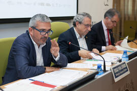 Diego Vera Jurado. Presentación de los Cursos de Verano 2016. Edificio del Rectorado. Mayo de 2016