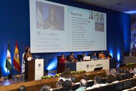 Discurso de investidura de Andrea Goldsmith como doctora "Honoris Causa" por la Escuela Técnica Superior de Ingeniería de Telecomunicación de la Universidad de Málaga. Paraninfo. Octubre de 2024