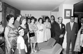 Málaga. Inauguración y bendición del establecimiento CRYSTA. Septiembre de 1963