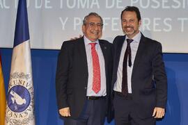 Toma de posesión de Jesús Molina Gómez como profesor titular del Área de Comercialización e Investigación de Mercados de la Universidad de Málaga. Paraninfo. Diciembre de 2022