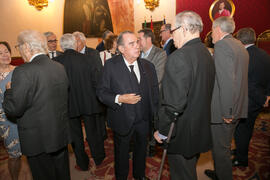 Matías Cortés tras su homenaje. Facultad de Derecho de la Universidad de Granada. Mayo de 2018