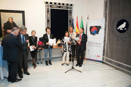 Park Hee-Kwon en la X Tribuna España - Corea. Edificio del Rectorado. Octubre de 2015