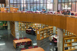 Biblioteca General de la Universidad de Málaga. Campus de Teatinos. Abril de 2013