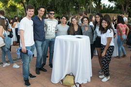 Welcome to UMA. Bienvenida a los alumnos de intercambio internacional de la Universidad de Málaga. Jardín botánico. Octubre de 2017