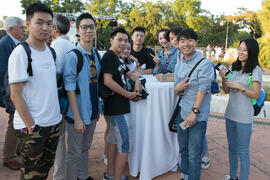 Welcome to UMA. Bienvenida a los alumnos de intercambio internacional de la Universidad de Málaga. Jardín botánico. Octubre de 2017