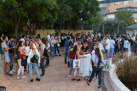 Welcome to UMA. Bienvenida a los alumnos de intercambio internacional de la Universidad de Málaga. Jardín botánico. Octubre de 2017