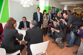 Inauguración del Jardín Botánico de la Universidad de Málaga. Campus de Teatinos. Abril de 2009