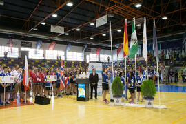 Ceremonia de inauguración. Campeonato Europeo Universitario de Balonmano. Antequera. Julio de 2017