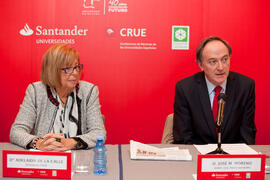 Presentación "Becas Santanter CRUE CEPYME: Prácticas Profesionales en Empresa". Rectorado. Noviembre de 2012