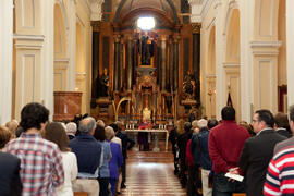 Misa de Lunes Santo. Iglesia de San Agustín. Abril de 2014
