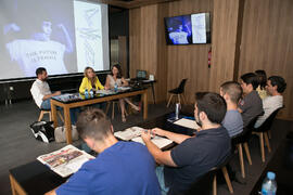 Mesa redonda: «Género y periodismo deportivo. Retos de futuro». Curso "Comunicación deportiva". Cursos de Verano de la Universidad de Málaga. Vélez-Málaga. Julio de 2019