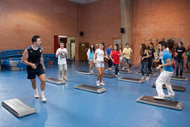 Jornadas de Puertas Abiertas de la Universidad de Málaga. Complejo Polideportivo Universitario. Abril de 2011