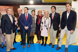 Inauguración de las Jornadas de Puertas Abiertas de la Universidad de Málaga. Abril de 2014