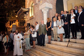 Procesión Magna Mariana con motivo del "Mater Dei". Centro histórico de Málaga. Septiembre de 2013
