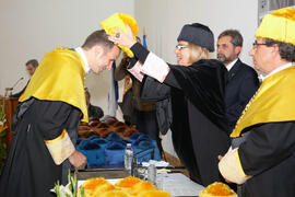 Investidura de nuevos doctores por la Universidad de Málaga. Paraninfo. Febrero de 2012