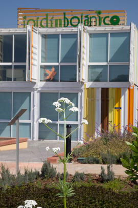 Inauguración del Jardín Botánico de la Universidad de Málaga. Campus de Teatinos. Abril de 2009
