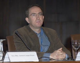Miguel Ángel García. Panel de Expertos. 2º Congreso Internacional de Actividad Físico-Deportiva para Mayores de la Universidad de Málaga. Palacio de Ferias y Congresos de Málaga. Marzo de 2007