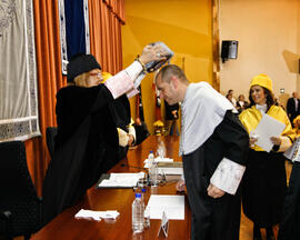 Investidura de nuevos doctores por la Universidad de Málaga. Paraninfo. Abril de 2008