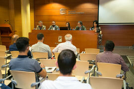 Mesa Redonda: "Cooperación policial y poderes públicos". Curso "Policía y Seguridad Urbana para el Siglo XXI". Cursos de Verano de la Universidad de Málaga. Málaga. Julio de 2018
