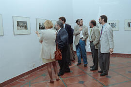 Inauguración de la exposición "Las Fuentes de la Memoria II". Palacio de Buenavista, Málaga. Mayo de 1994