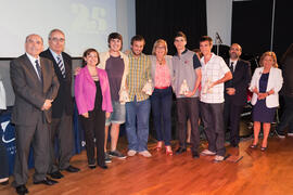 Gala 25 años de Deporte Universitario. Facultad de Ciencias de la Educación y Psicología. Mayo de 2012