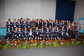 Voluntariado y personal de organización. 4º Congreso Internacional de Actividad Físico-Deportiva para Mayores. Escuela Técnica Superior de Ingeniería Informática y Telecomunicaciones. Marzo de 2011