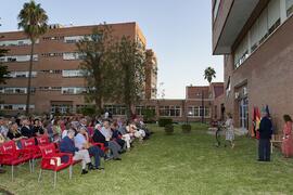 Intervención de Concepción Ortega. Homenaje al personal jubilado de la Facultad de Ciencias Económicas y Empresariales. Campus de El Ejido. Septiembre de 2022