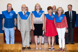Graduación del curso del Aula de Mayores de la Universidad de Málaga. Paraninfo. Junio de 2019