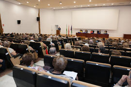 Graduación y clausura del curso del Aula de Mayores de la Universidad de Málaga. Paraninfo. Junio de 2015