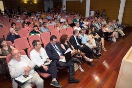 Asistentes al acto de clausura. Cursos de Verano de la Universidad de Málaga. Málaga. Julio de 2019