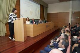 Entrega de Premio del Aula de Economía y Deporte de la Universidad de Málaga a Francisco Javier Imbroda. Edificio del Rectorado. Febrero de 2024