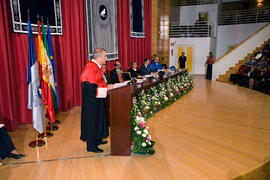 Apertura del Curso Académico 2009/2010 de la Universidad de Málaga. Facultad de Derecho. Octubre de 2009