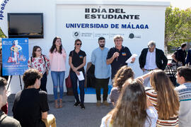 Inauguración del II Día del Estudiante. Campus de Teatinos. Octubre de 2018