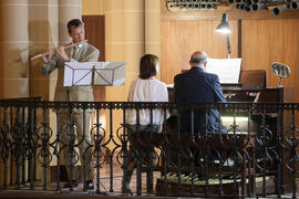 Concierto de flauta travesera y órgano. Iglesia del Sagrado Corazón. Junio de 2016
