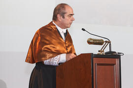 Francisco Triguero. Acto Conmemorativo de los 40 años de la Universidad de Málaga. Escuela Técnica Superior de Ingeniería Informática. Diciembre de 2012