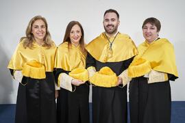 Foto de grupo. Toma de posesión del Rector de la Universidad de Málaga y su equipo de gobierno. Paraninfo. Marzo de 2024