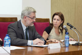 Nombramiento de D. Antonio Ávila como Alumno de Honor de la Facultad de Ciencias Económicas y Empresariales de la Universidad de Málaga. Facultad de Ciencias Económicas y Empresariales. Noviembre de 2011