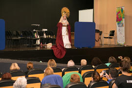 Actuación en el curso "El humor en las artes escénicas". Cursos de Verano de la Universidad de Málaga. Marbella. Julio de 2018