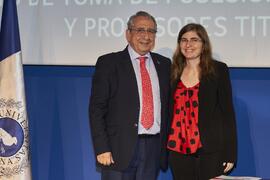 Toma de posesión de Paloma Gutiérrez Castillo como profesora titular del Área de Mecánica de Fluidos de la Universidad de Málaga. Paraninfo. Diciembre de 2022
