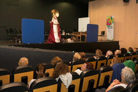 Actuación en el curso "El humor en las artes escénicas". Cursos de Verano de la Universidad de Málaga. Marbella. Julio de 2018