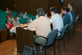 Intervención de Joaquín García Weil en la mesa redonda "Inteligencia Artificial y Ciencia Ficción: Un ejercicio ético, ¿y épico?". Curso "La buena Inteligencia Artificial". Cursos de Verano de la Universidad de Málaga. Ronda. Julio de 2018