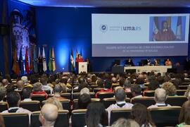 Intervención de Elsa Marina Álvarez. Apertura del Curso Académico 2024/2025 de la Universidad de Málaga. Paraninfo. Septiembre de 2024