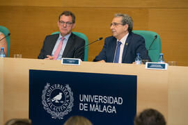 Intervención de José Ángel Narváez. Inauguración del XXVI Encuentro Anual de la Asociación Von Humboldt de España. Edificio del Rectorado. Septiembre de 2017