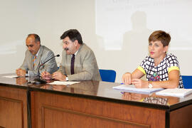 Intervención de Gaspar Garrote. Graduación de los alumnos del CIE de la Universidad de Málaga. Centro Internacional de Español. Julio de 2014